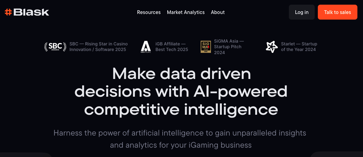Blask’s platform