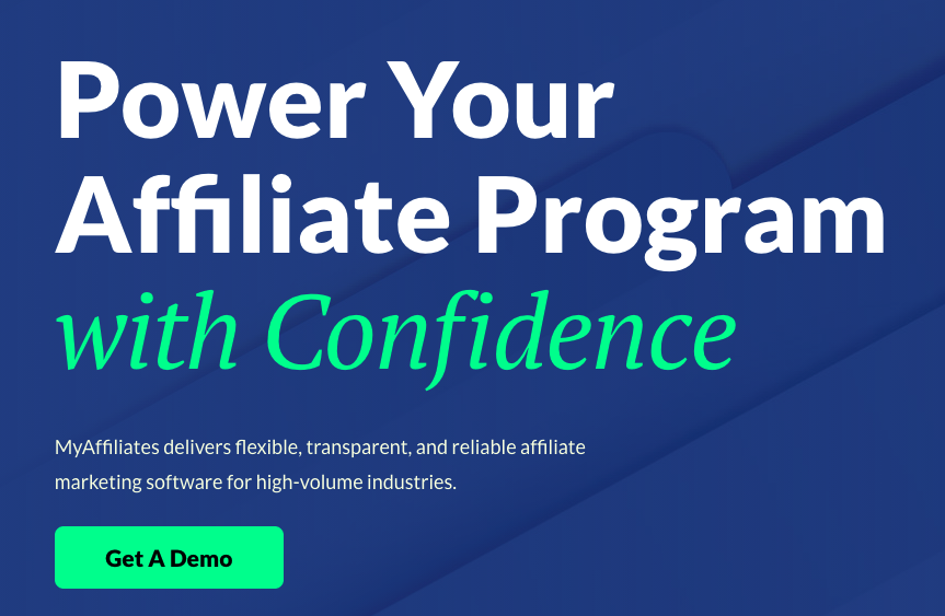 MyAffiliates’ website
