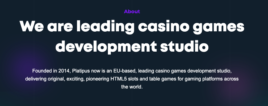 Platipus’ website