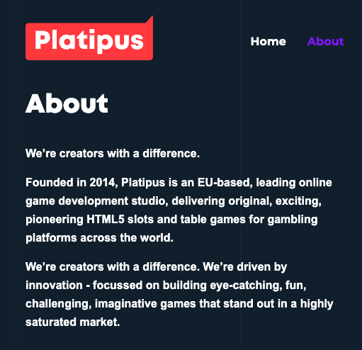 A game provider’s claims