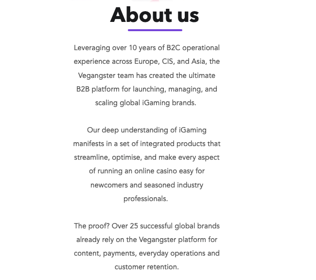 Vegangster’s claims